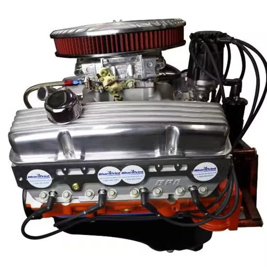 BluePrint BP38318CTCV 383 Stroker Crate Engine, Low Profile, Carb