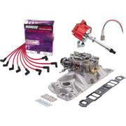 Edelbrock 2021 Top End Kit w/ HEI Distributor &amp; wires, SBC &amp; 350